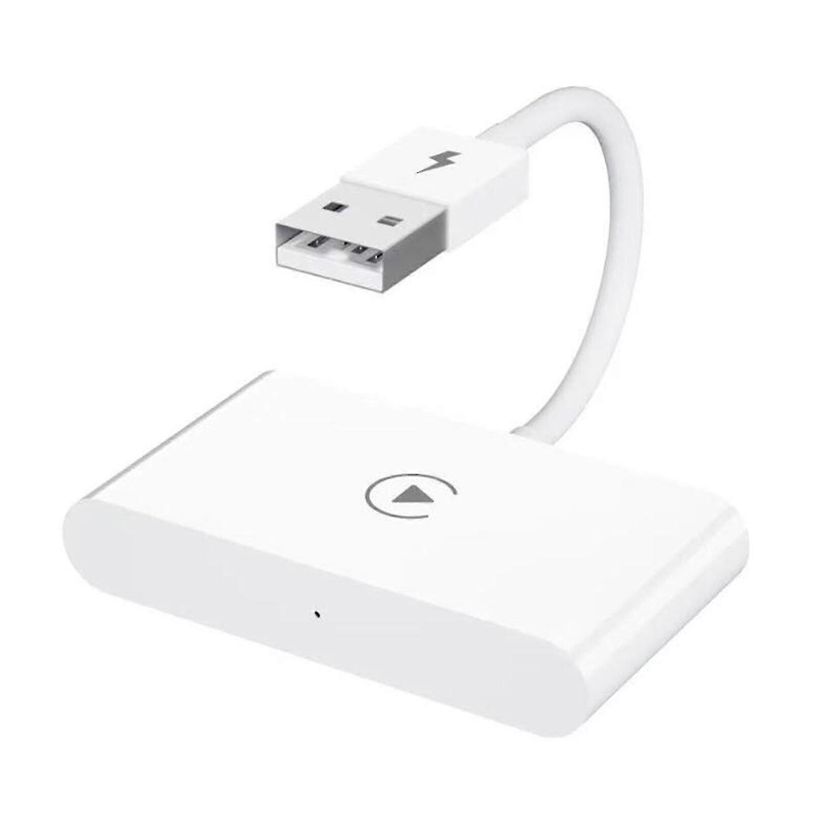 For Wireless Carplay Adapter Wired Android Auto Dongle Plastic Usb Mini Box