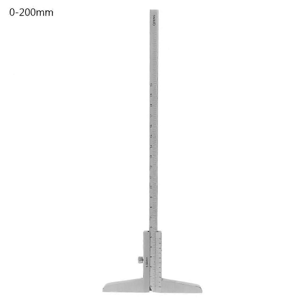 Professional Stainless Vernier Caliper Non-digital Vernier Caliper for Depth