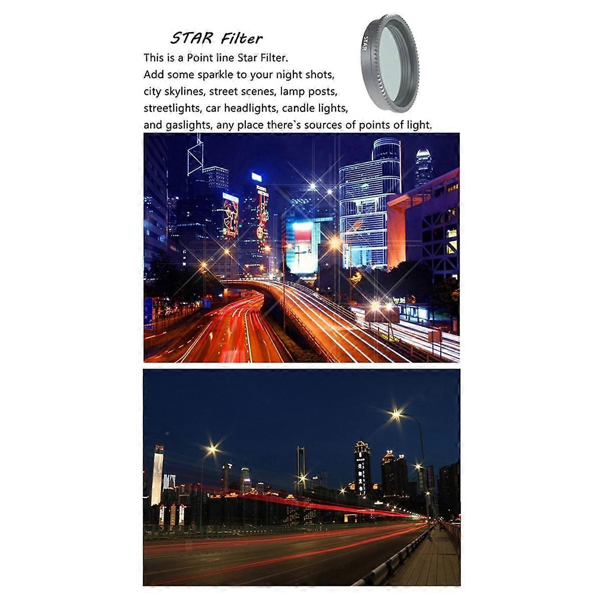 For Go 2/3 Lens Filters ND8 ND16 ND32 ND64 MCUV CPL Night STAR Filter for GO2 GO3 Sport Camera H