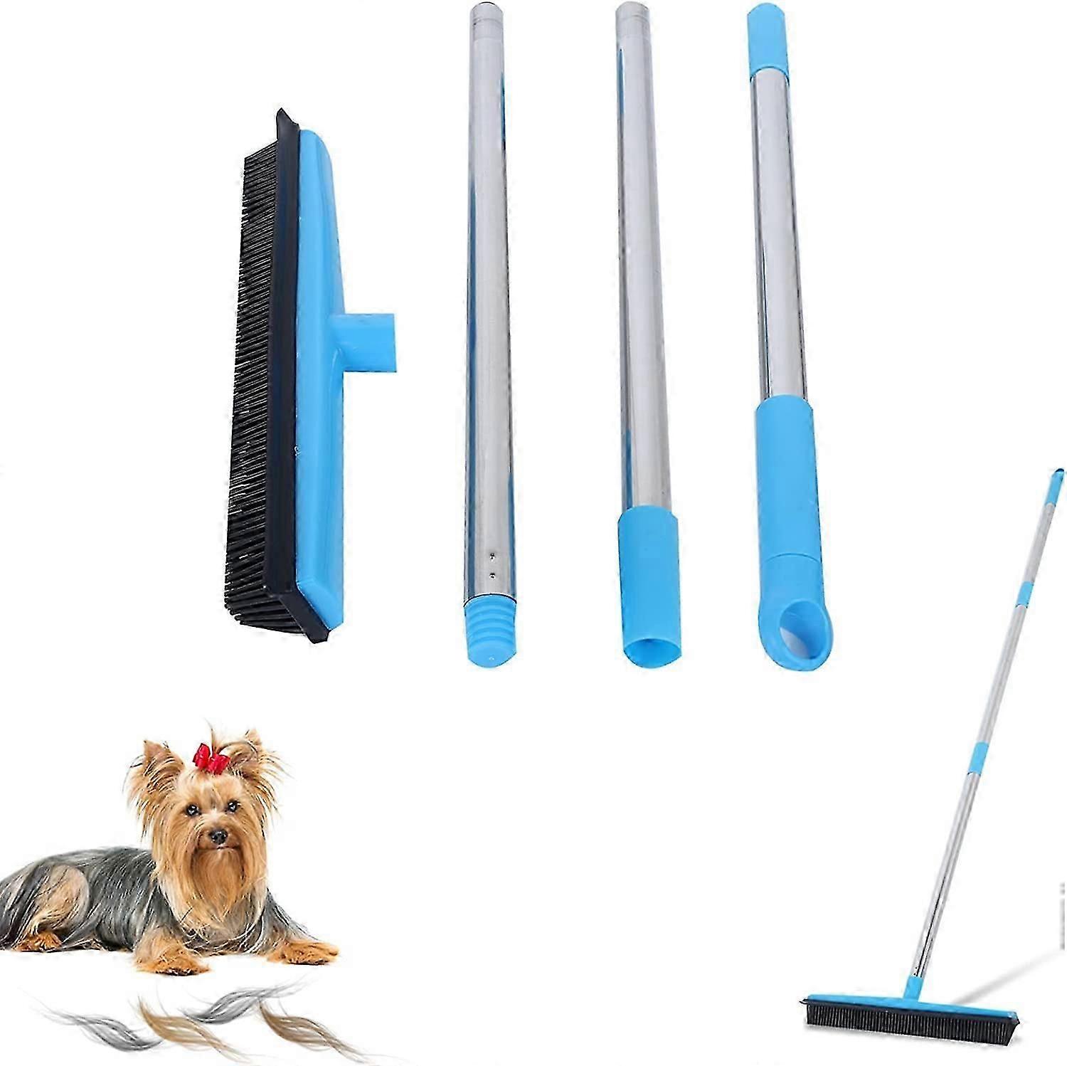 Telescopic Rubber Broom for Dust Removal