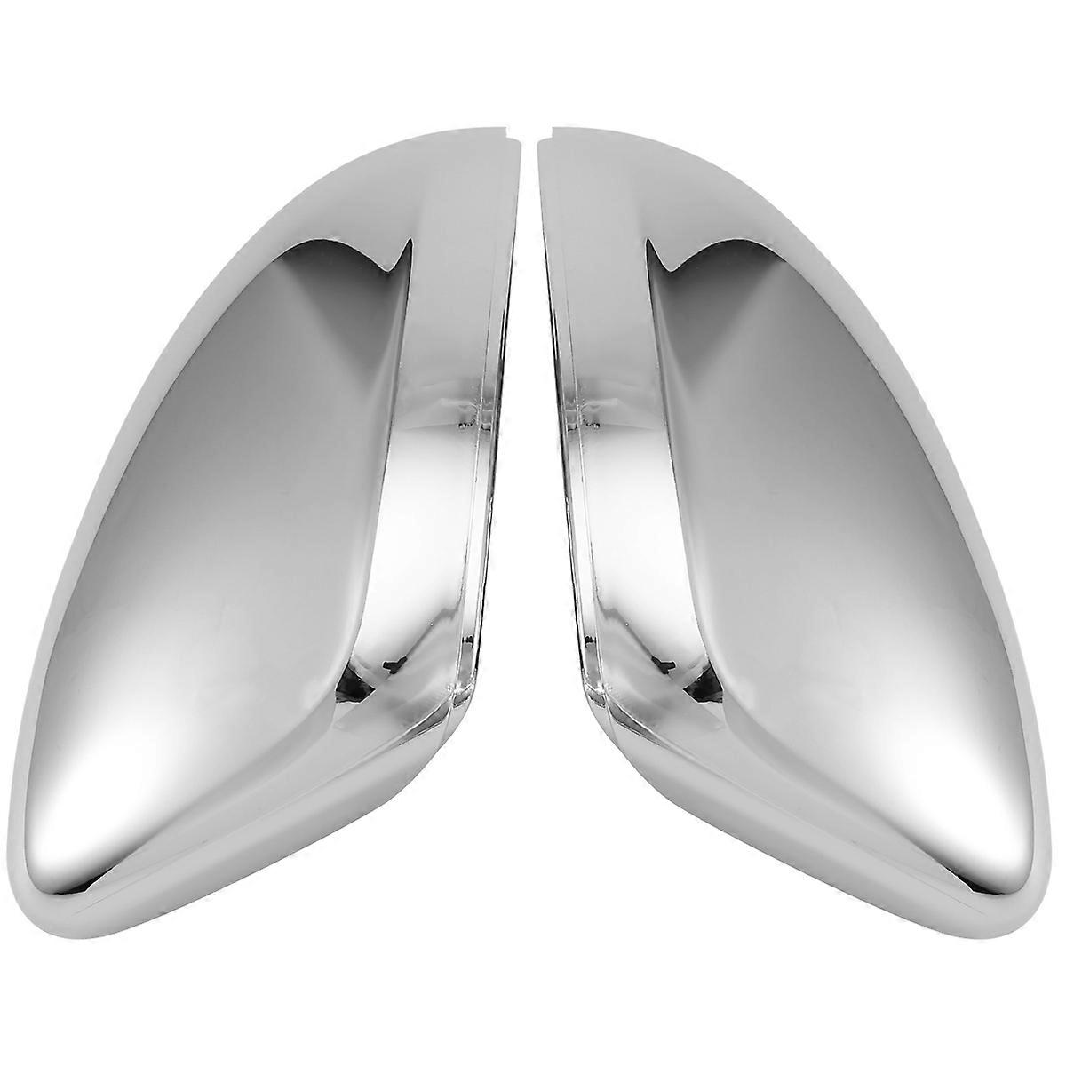 Chrome Rear View Mirror Cover Side Door Mirror Cap Replace for C3 C4 CACTUS 208 2008 16075120VG