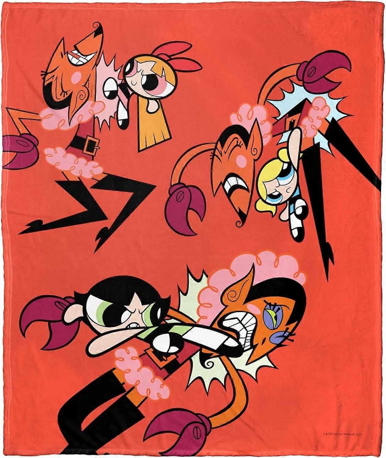 Powerpuff Girls Silk Touch Throw Blanket, Make It MR-272