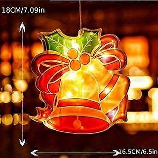 Festive LED Suction Christmas Bell Light in Gift-Ready Box