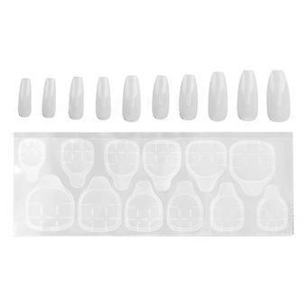 10pcs Coffin Press On Nails Long Press Full Cover False Nails for Women and GirlsN5342-02