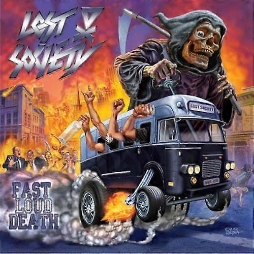 Lost Society Fast Loud Death CD (2013)