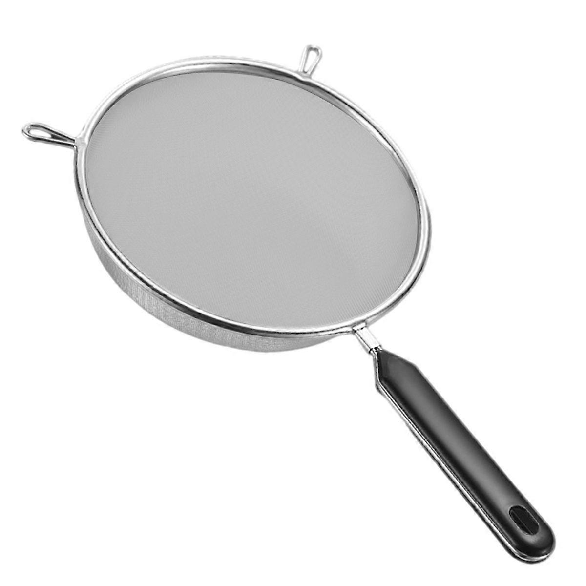 Tamiz doméstico, tradicional, de acero inoxidable/plástico