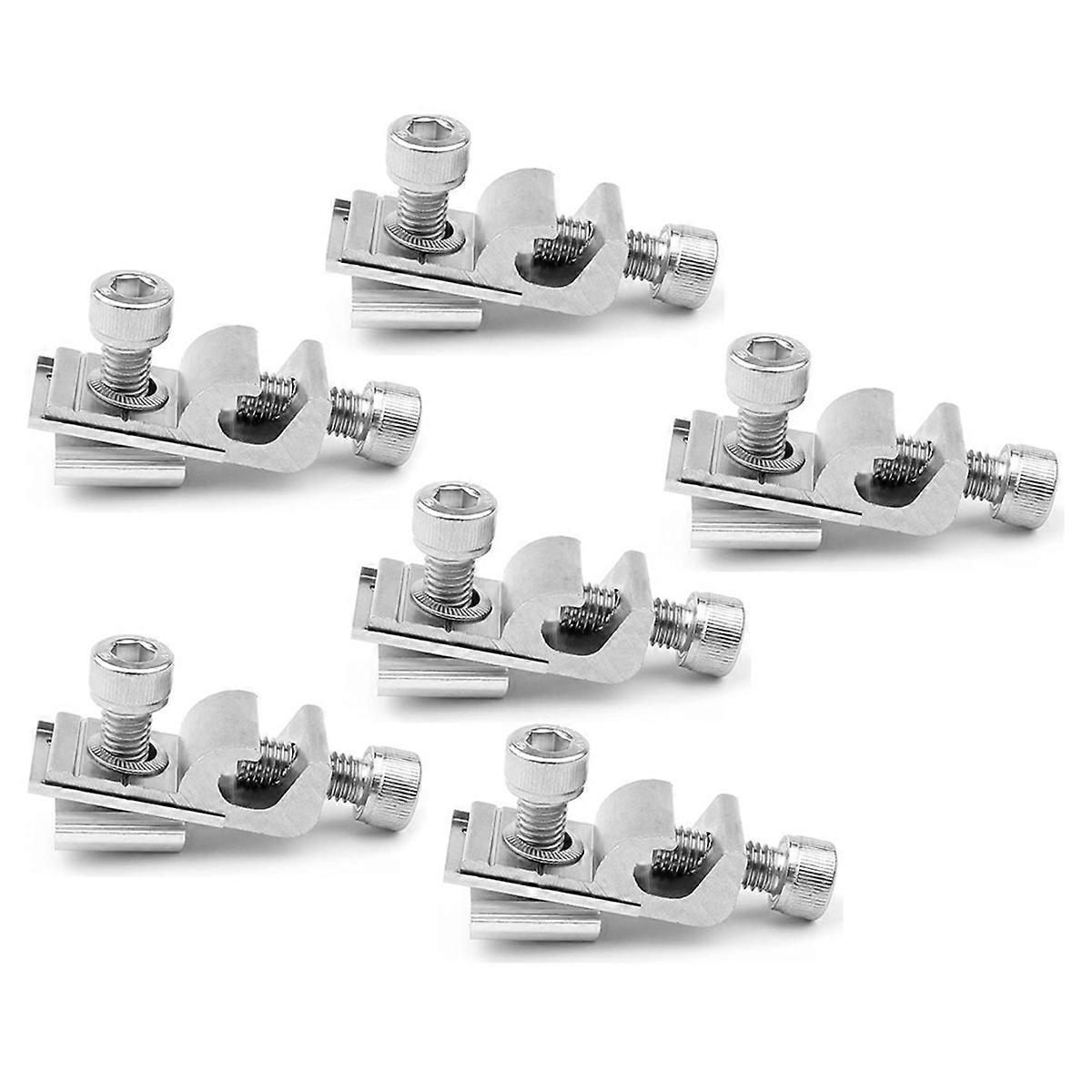 Solar Panel Grounding Clips, Solar Panel Ground Lug Standard, Solar Panel Mounting Brackets, Grounding Eyelets,Pack of 6