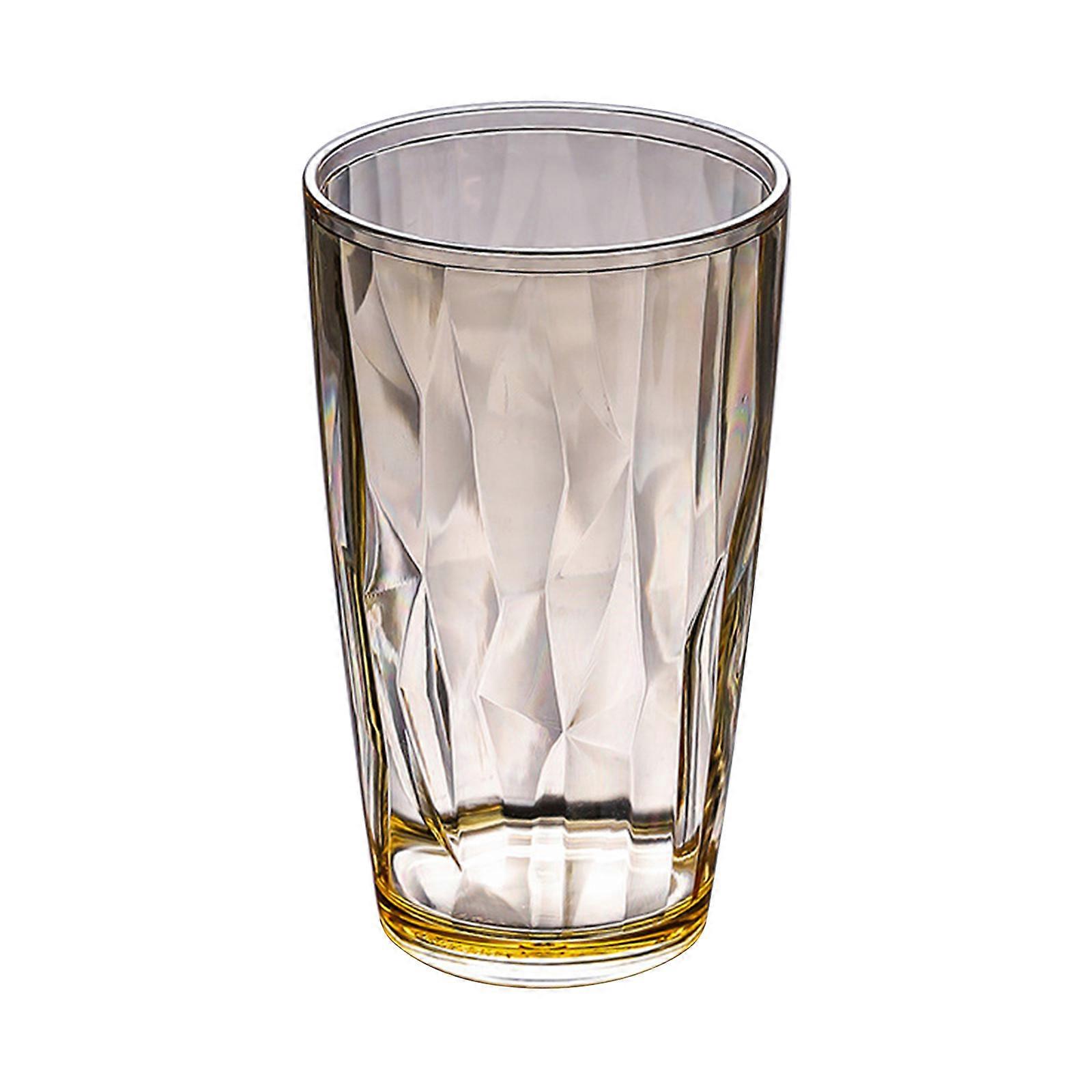 Bicchieri da vino infrangibili Bicchieri d'acqua infrangibili 490 ml Riutilizzabile Succo di frutta Tazza di birra Champagne Tazza per Bar Amber