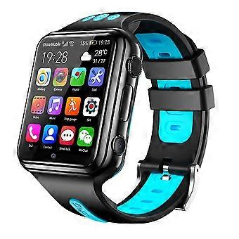 W5 1.54 inch Full-fit Screen Dual Cameras Smart Phone Watch, Support SIM Card / GPS Tracking / Real-time Trajectory / Temperature Monitoring, 2GB+16GB