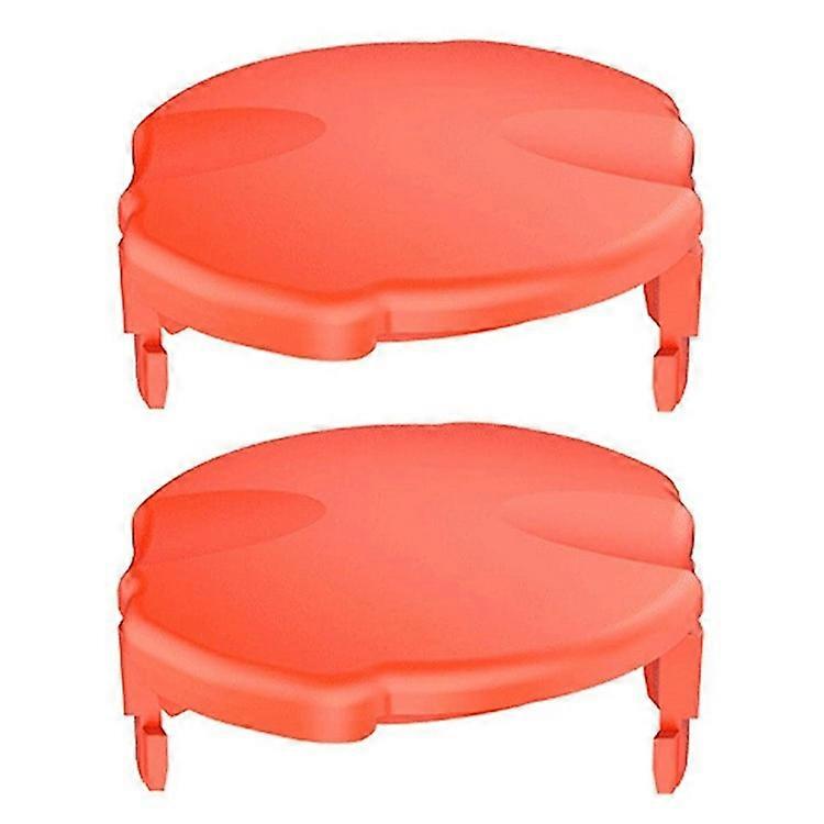 2Pcs Plastic Spool Caps Compatible For Flymo Lawn Mower Replacement Part, FLY060 / 505513590