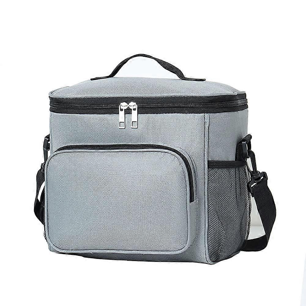 Insulated lunch bag leakproof bento box with shoulder strap
