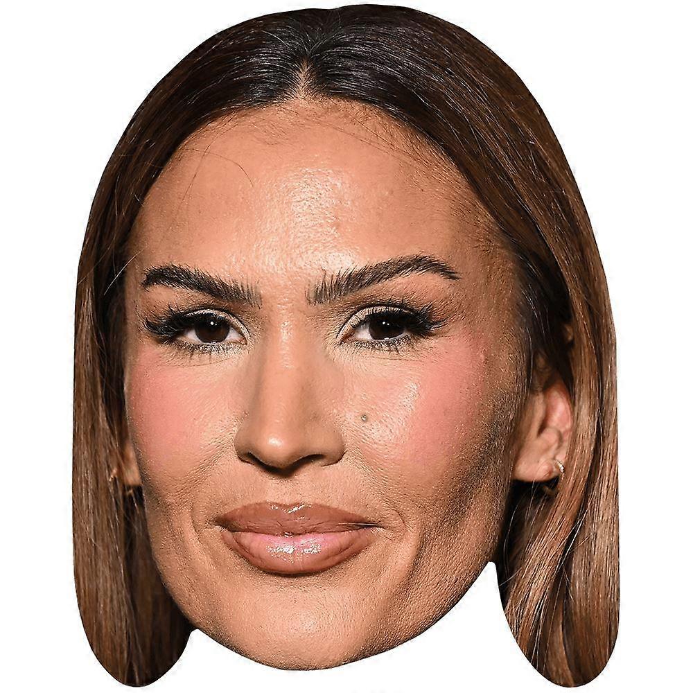 Vitaa (Brunette) Celebrity Mask, Flat Card Face