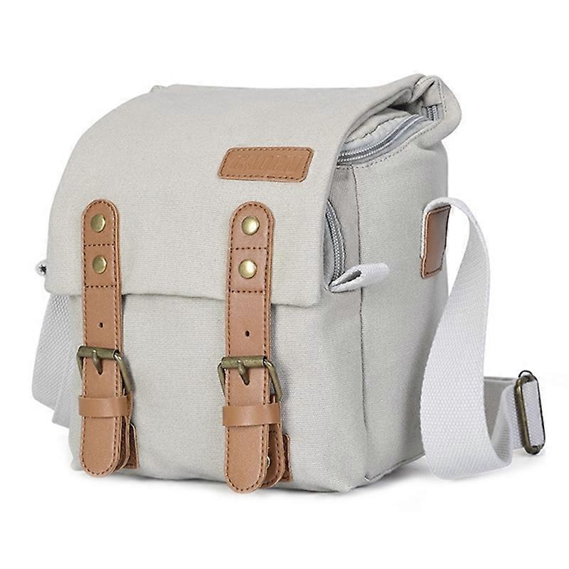 N1 Simple Retro Multifunctional Canvas Camera Bag