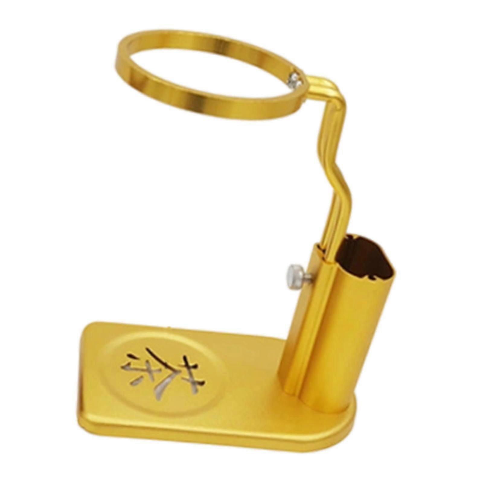 Tea Filter Cup Holder Height Adjustable Stable Coffee Dripper Stand Gold