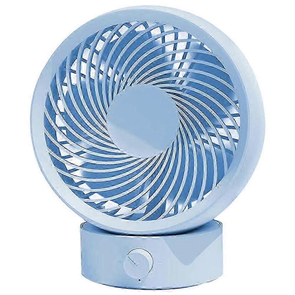Electric Fan|handheld Usb Small Electric Fan - Blue