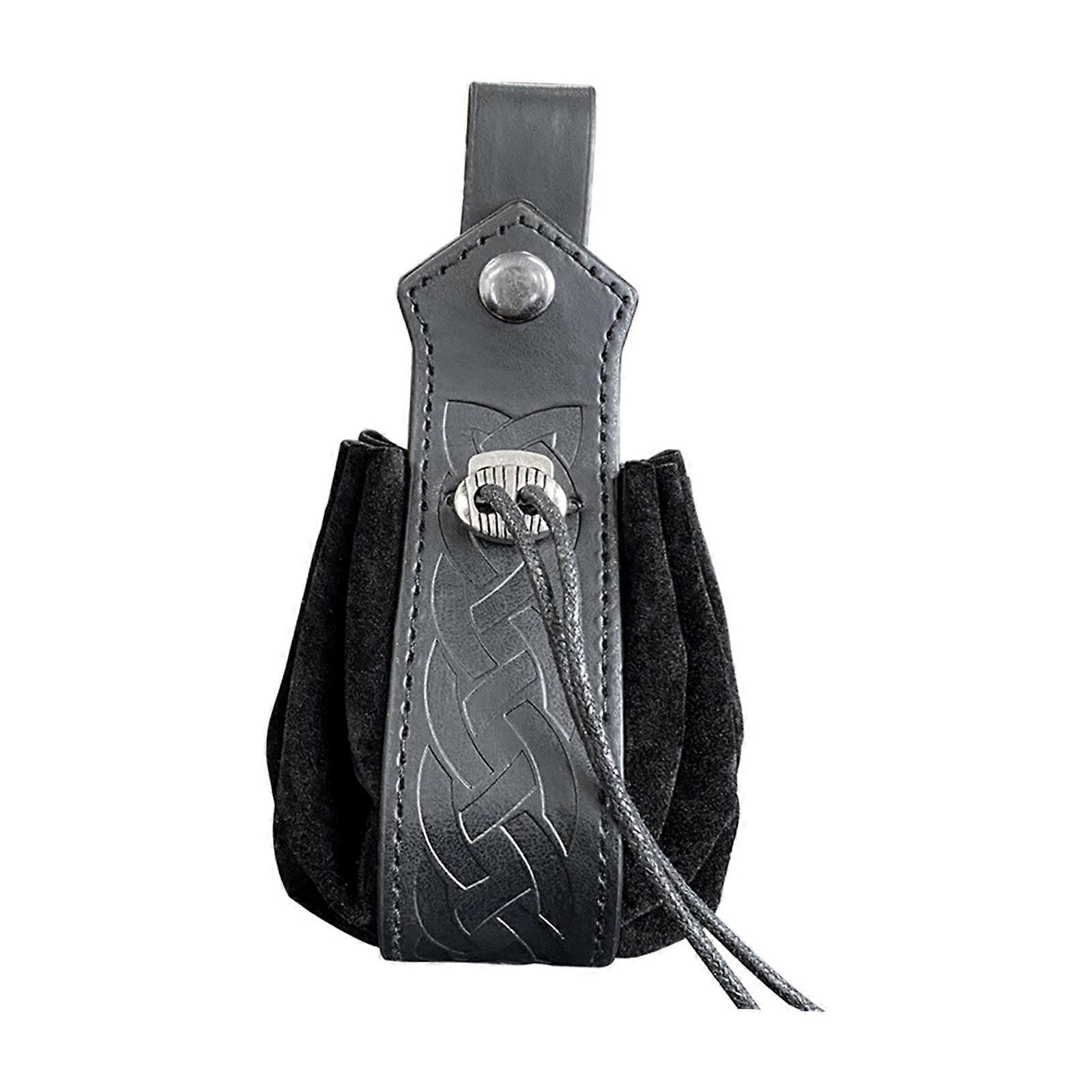Small Waist Belt Pouch Drawstring for Performance Props Role Playing Game