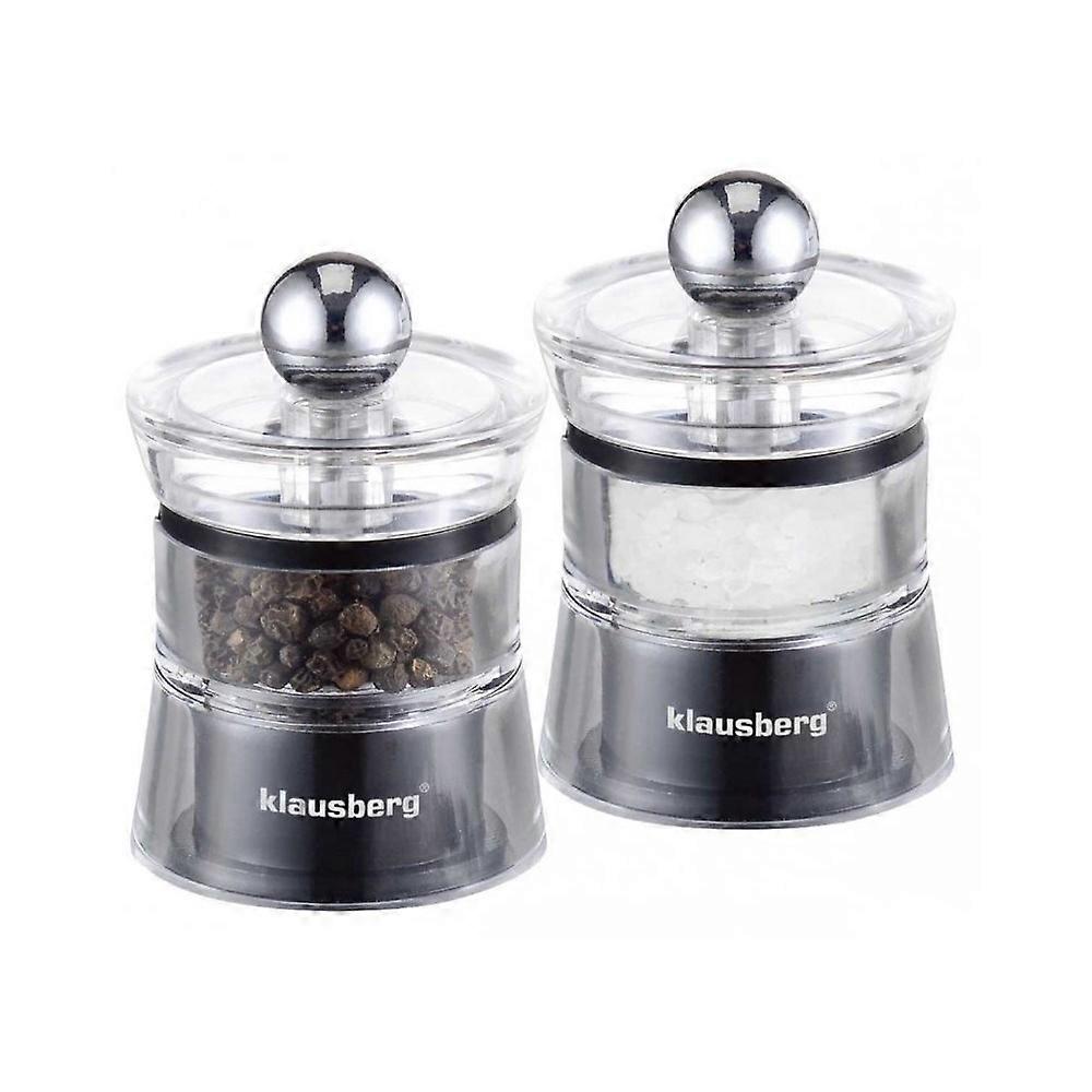 Klausberg pepper and salt grinder set 8787
