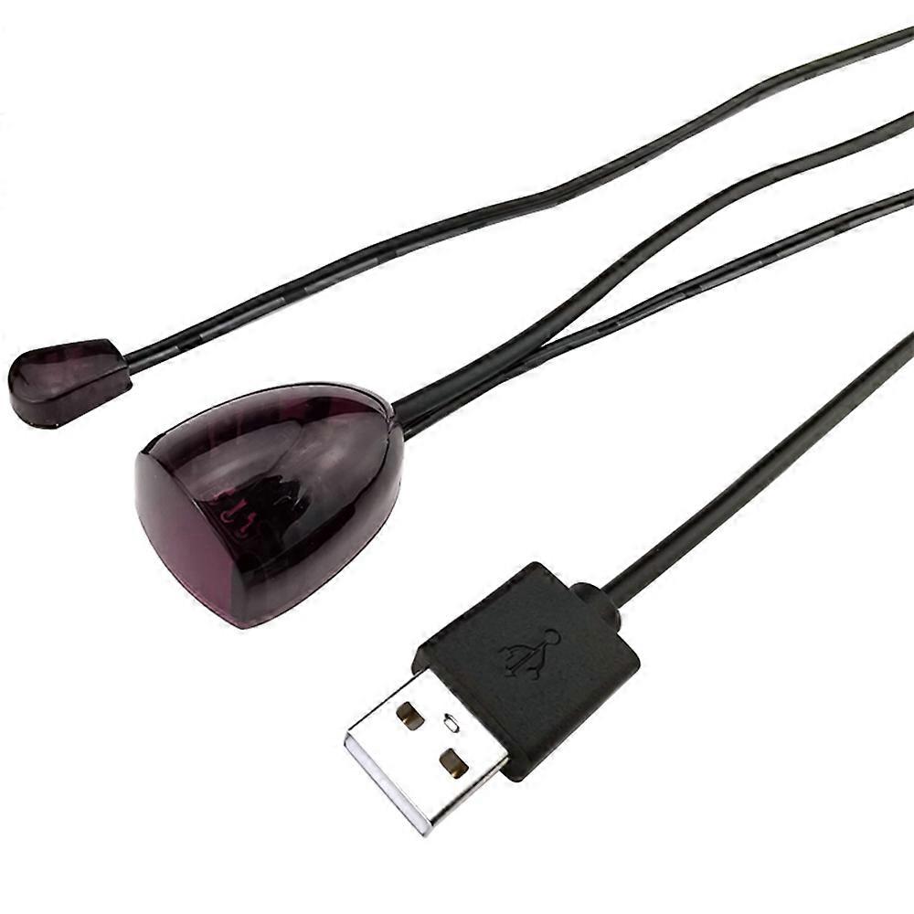 Infrared Remote Extender Cable, IR Repeater Cable USB Infrared Remote Control Receiver Extension Cord Receiver