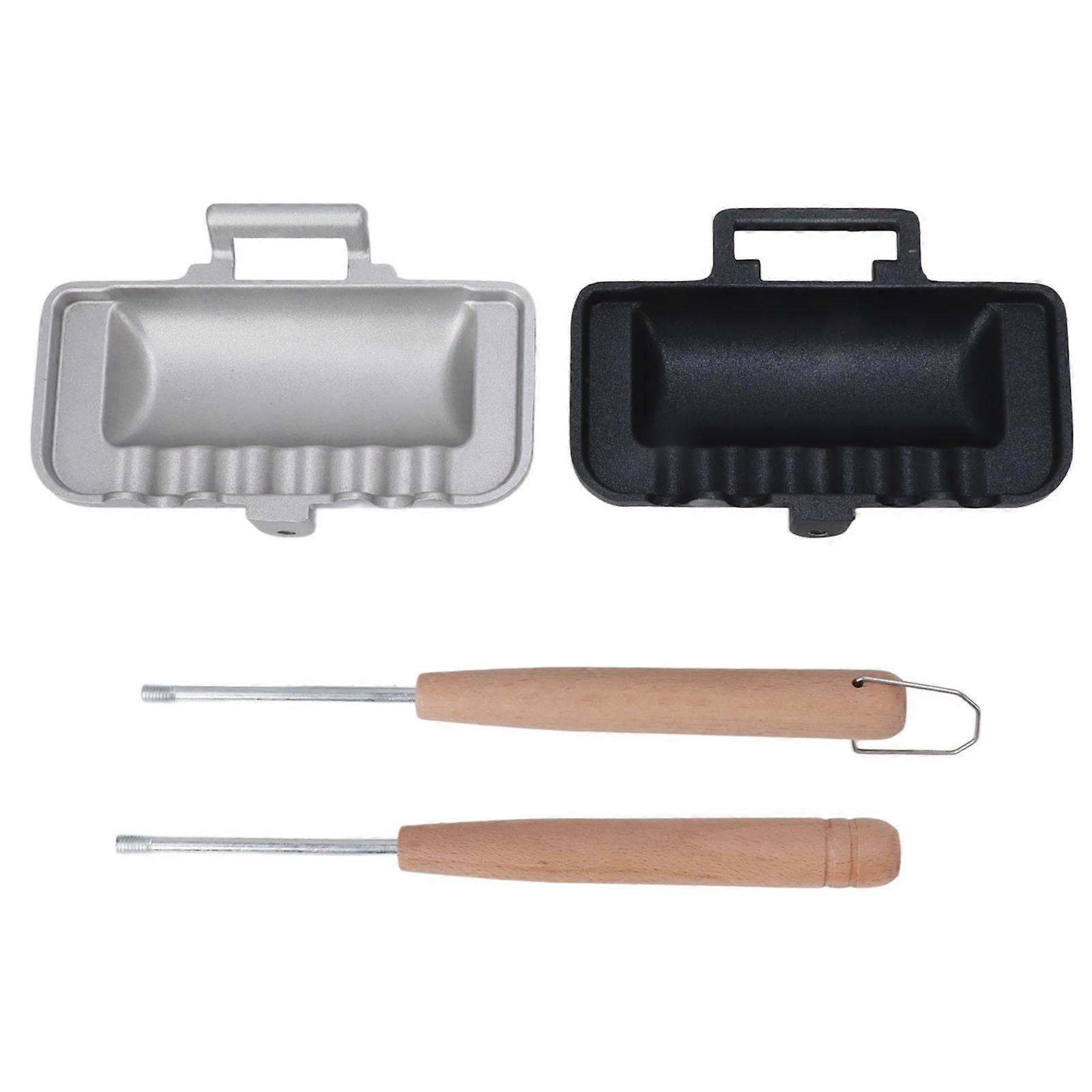 Efficient Non-stick Sandwich Makers, Grilled Cheese Maker with Compact Size, Evenly Heated and Less Oil Consumption for Healthier Meals