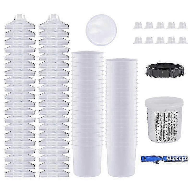 unbrand Disposable Paint Cups for HVLP Paint Automotive Paint Kit for Car Primer Top Coat Base Coat