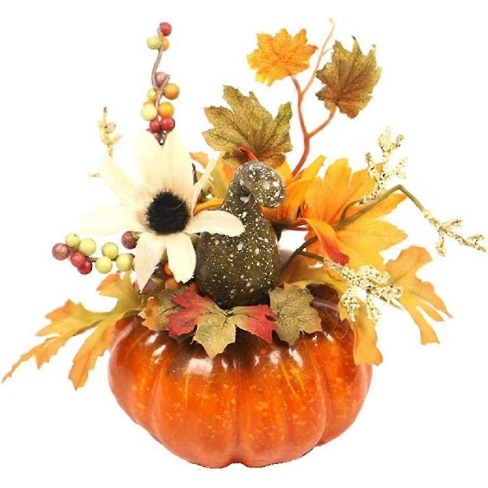 Artificial Pumpkin Decorations Table Ornaments Fall Decoration