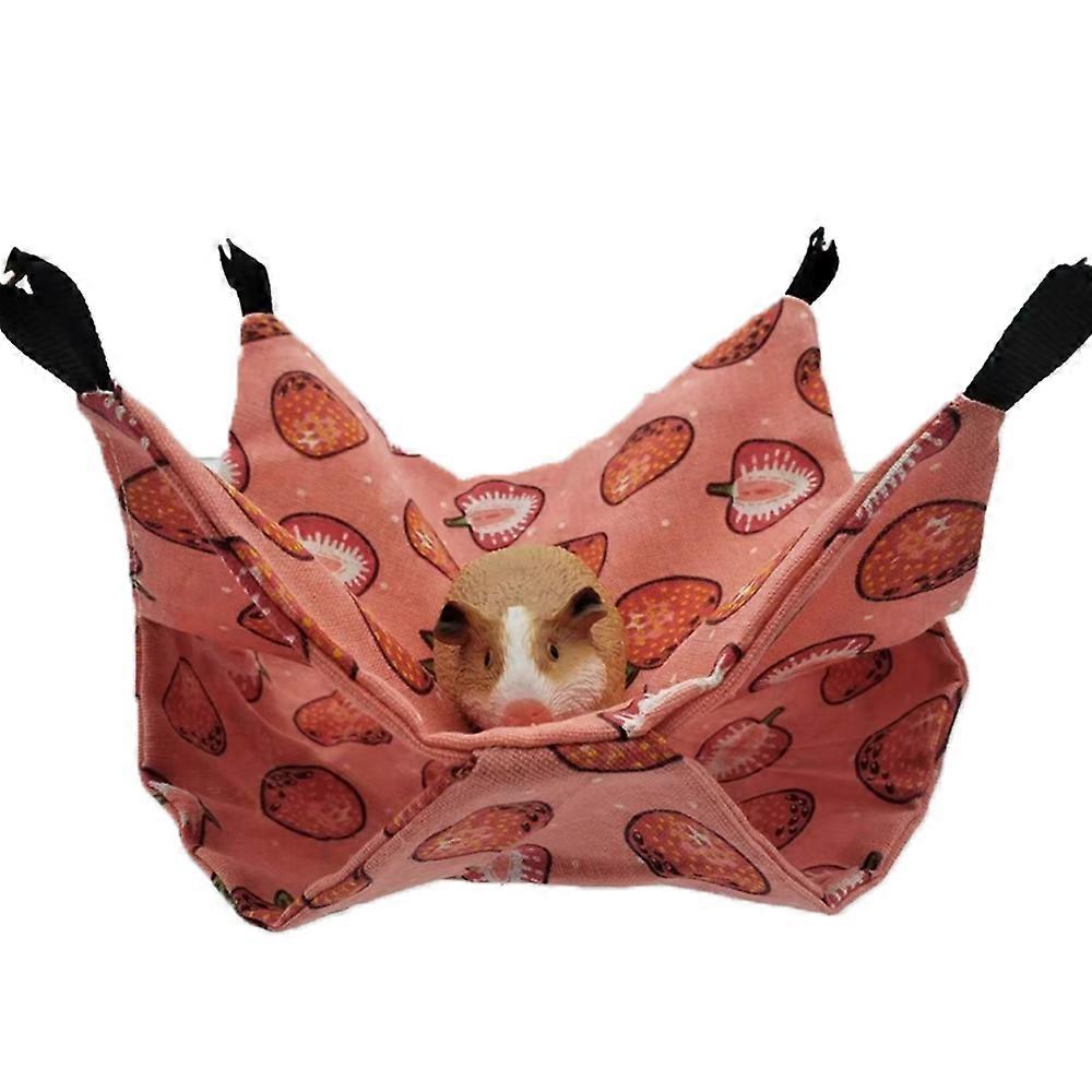 Retraite de rêve pour animaux de compagnie, lit hamac doublé de peluche douce avec conception de suspension pour un lieu de repos paradisiaque