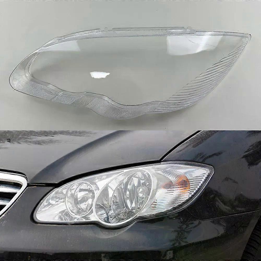 For BYD F3 F3R 2005-2011 Headlights Shell Transparent Lampshdade Headlamp Cover Lamp Shade Plexiglass Replace Original Lens