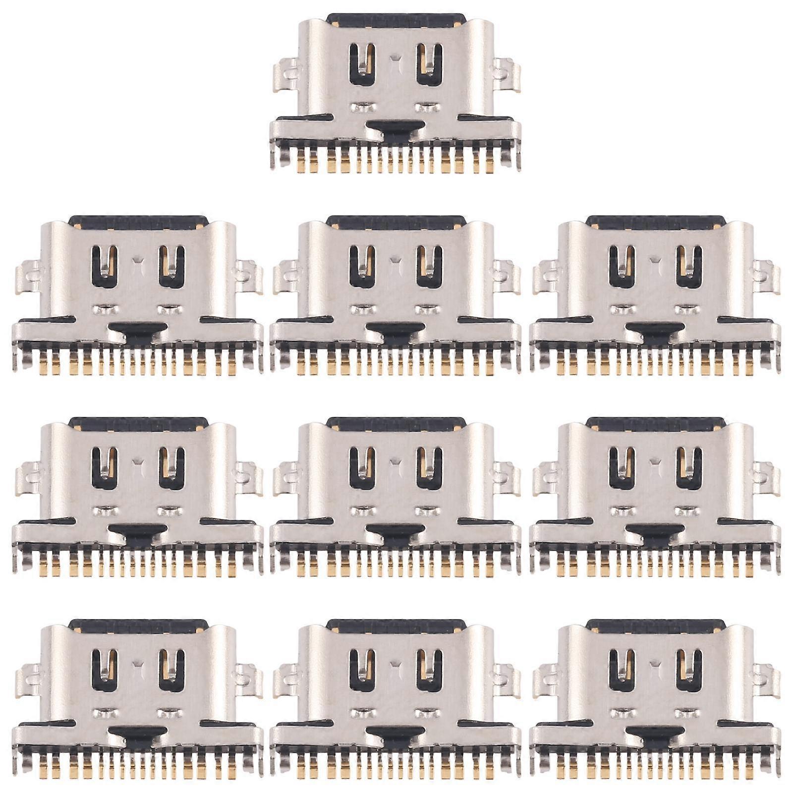10 قطع موصل منفذ الشحن المتوافق