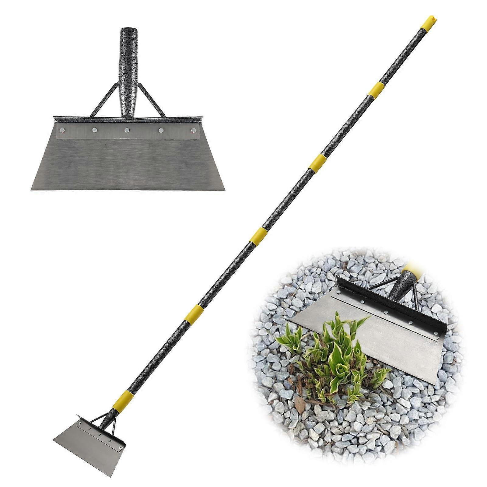 Adjustable Length Ergonomic Handle Multifunctional Straight Garden Shovel for Weeding and Scraping Tasks