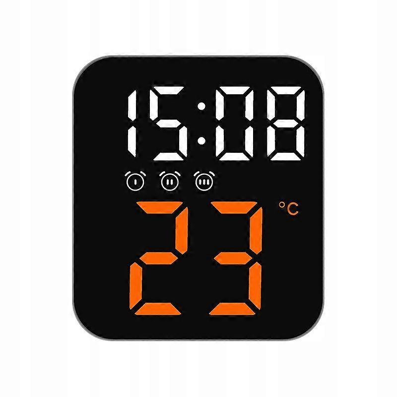 Table Clock Shades Of Orange, 4 Cm