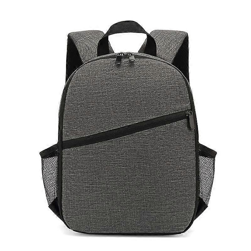 Camera Backpack Waterproof Large Capacity Bag for DSLR and Mirrorless Cameras, Grey Color, Men and Women Friendly
