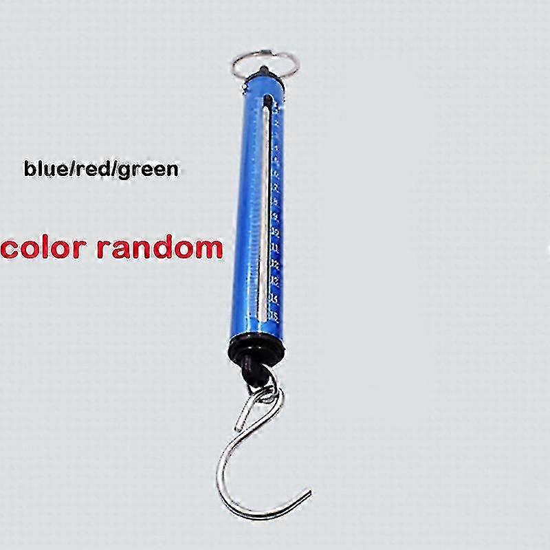 Portable Vintage Spring Balance Scale Mechanical Hook Scale 5kg 10kg 15kg Hanging Weighing Device for Kitchen