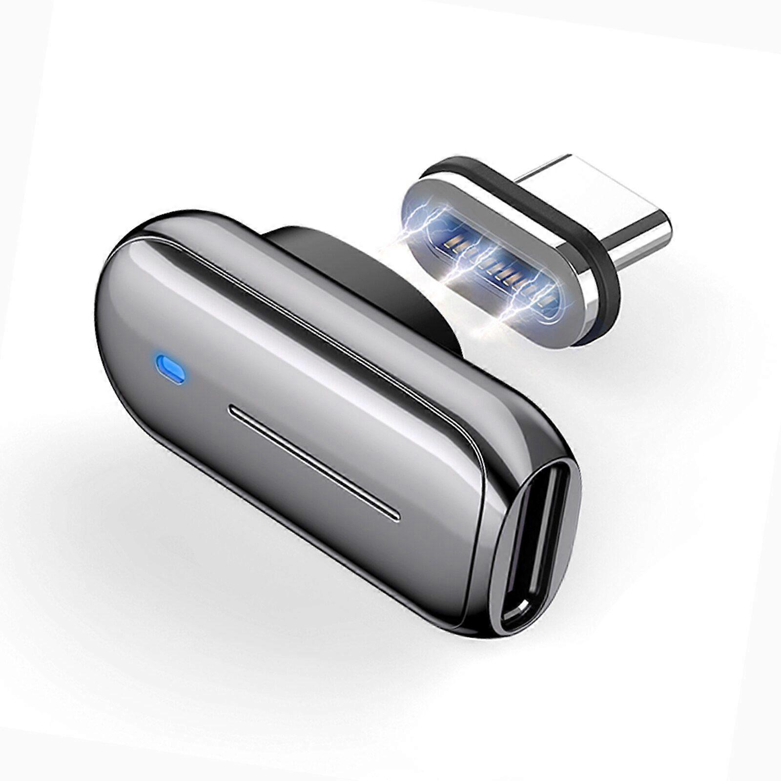 Magnetic adapter USB Type-C 100W PD 24-pin, Fast load, Data Converter, USBC Connector for MacBook Pro Air
