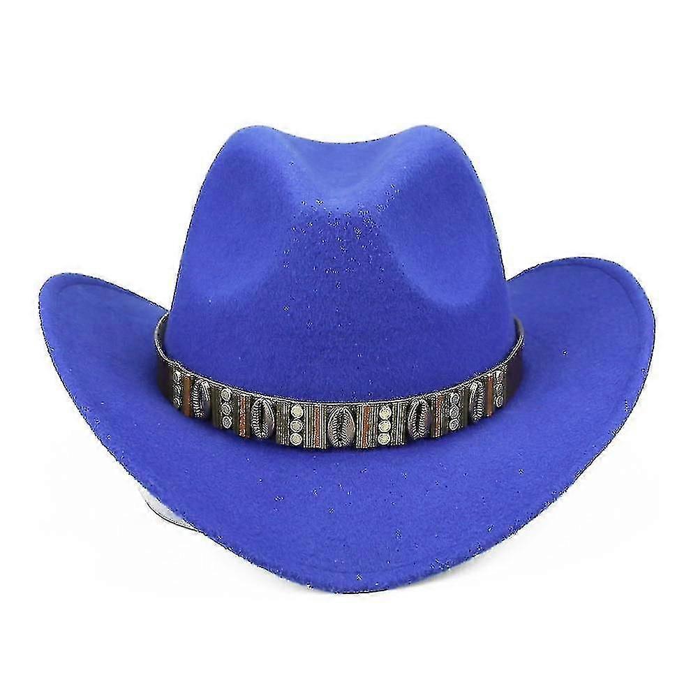 Metall belte Cowboy Caps, Kvinner Vinterhatt