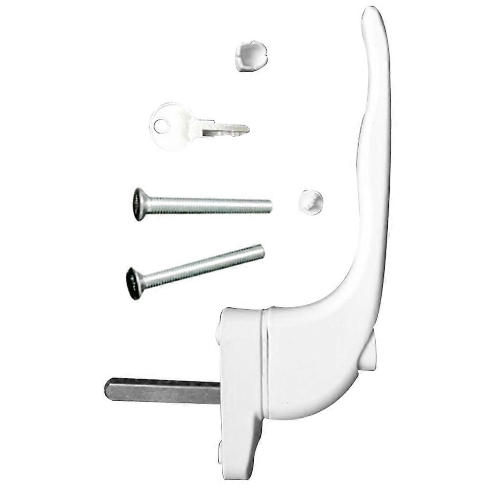 Universal Window Handle Set Aluminum Alloy Cranked Double Glazing Locking