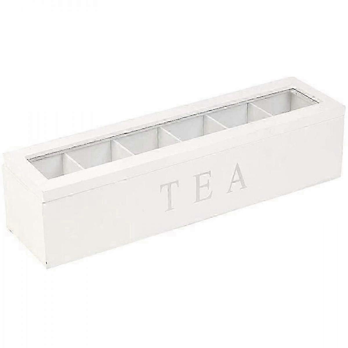 Tea Box With Compartments Tea Bag Box, To Preserve The Aroma