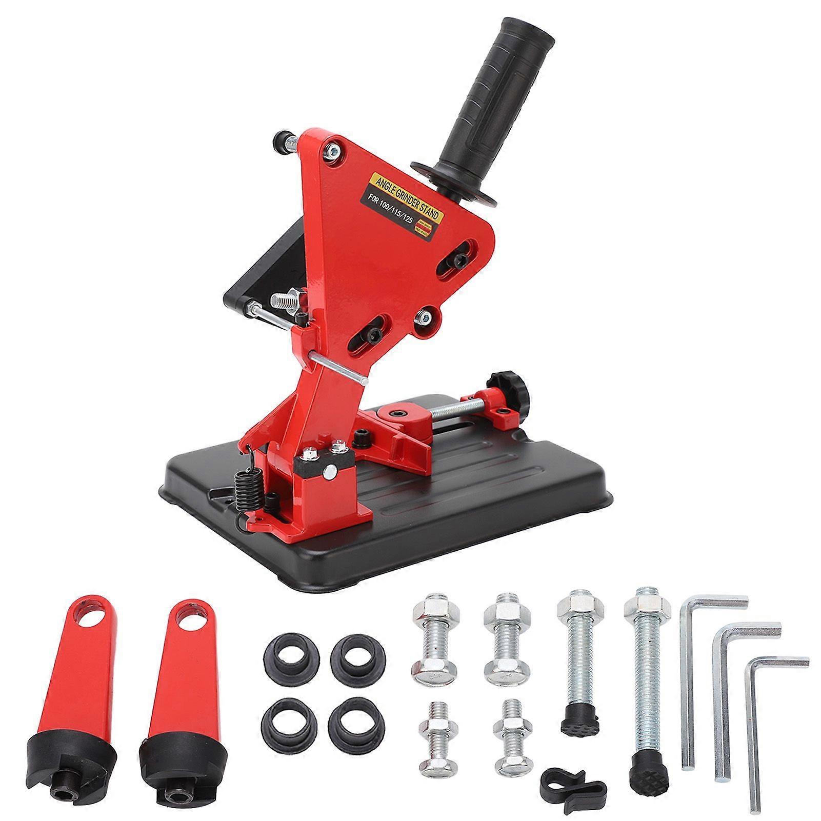 Angle Grinder Fixed Universal Bracket Cast Iron Safe Adjustable Stand for 100 125 Angle Grinder