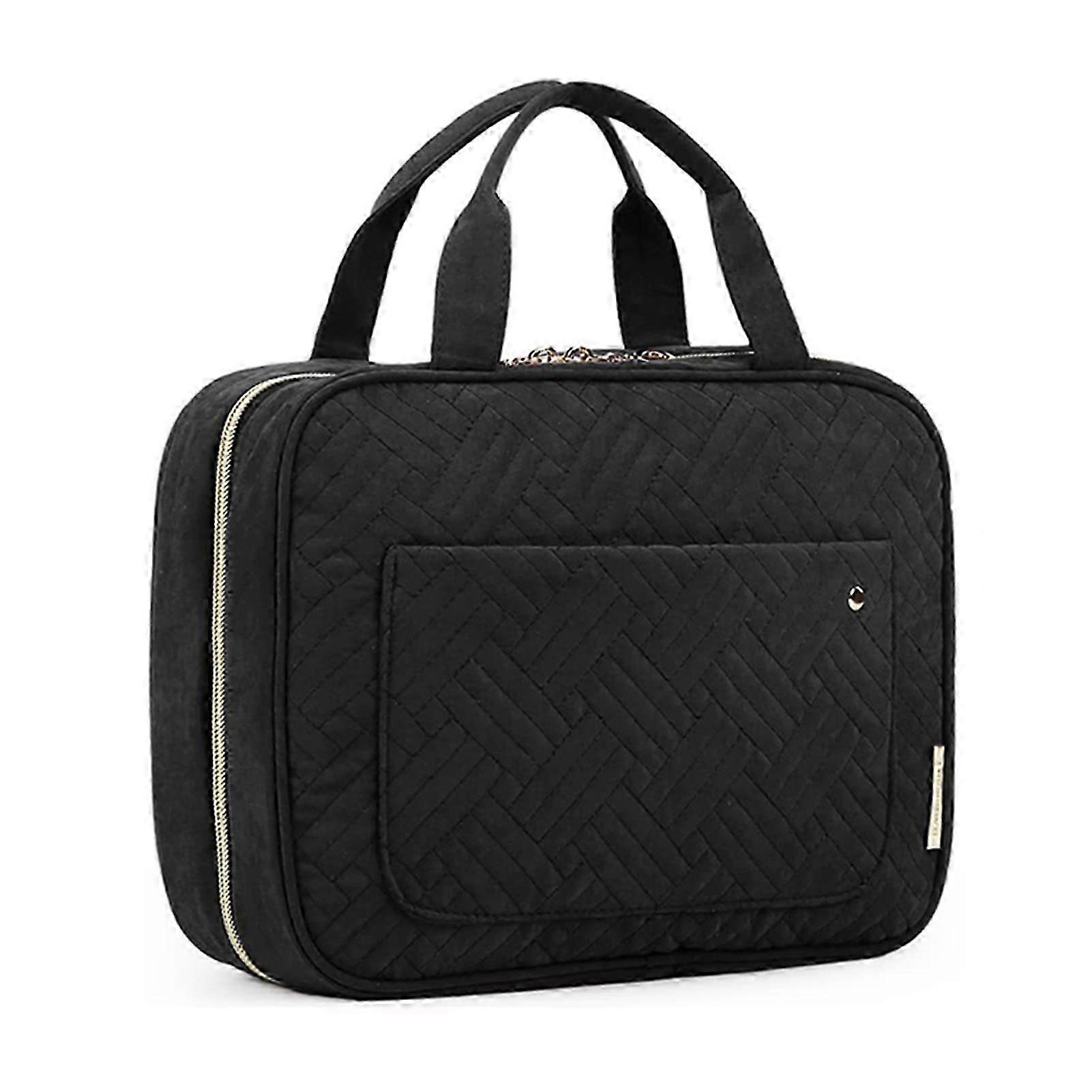 Foldable Travel Hanging Bag with Hook for Multi-functional Makeup Storage