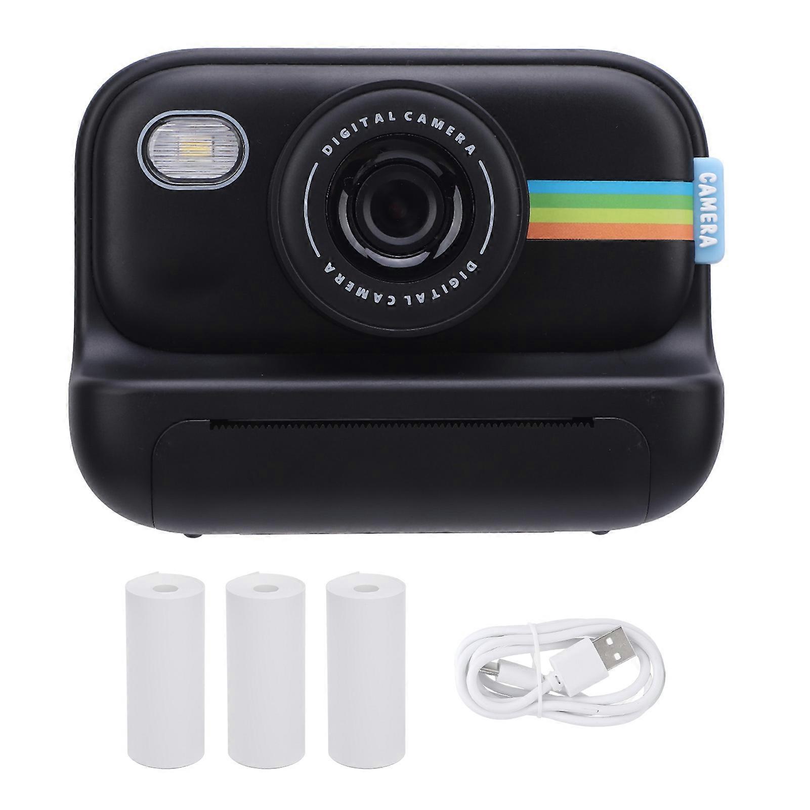 1080P Instant Print Camera | 48MP Quality, LED Flash, 2.0" Screen, Portable & Fun