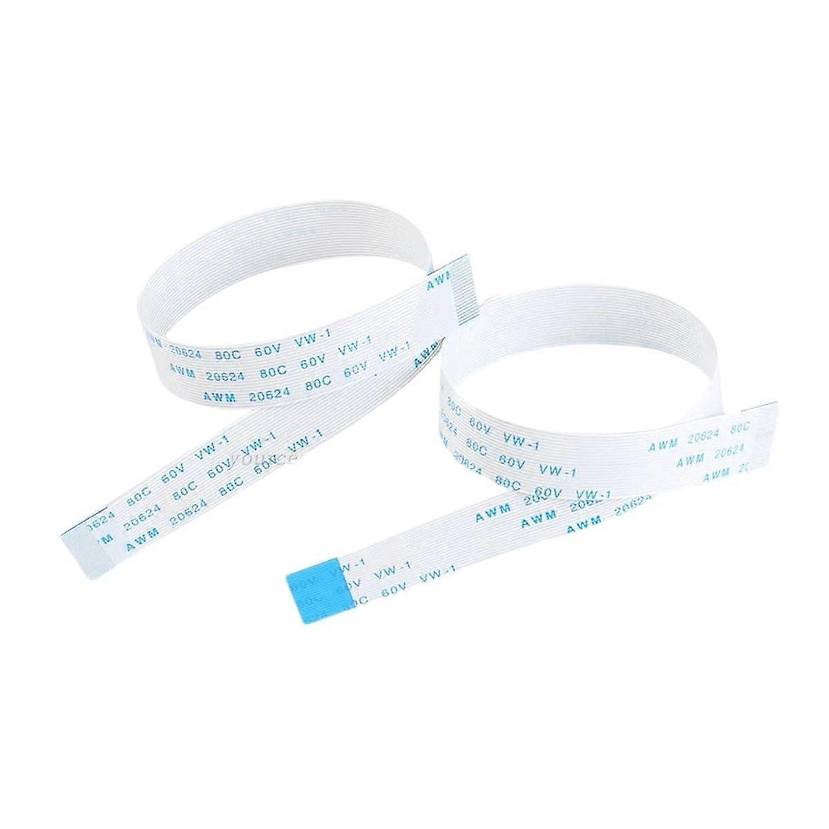 FPC FFC Ribbon Flexible Flat Cable 10PCS 1.0mm/0.5mm Pitch 25cm Length Reverse Direction 4-40P Compatible New 2025 Quality