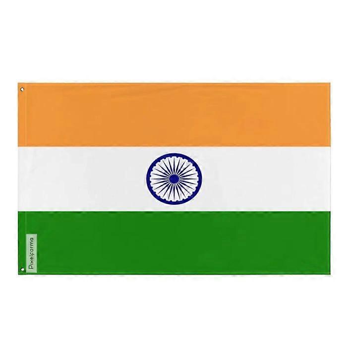 Flag India – 60 x 90 cm – Polyester – Iron eyelets – Durable