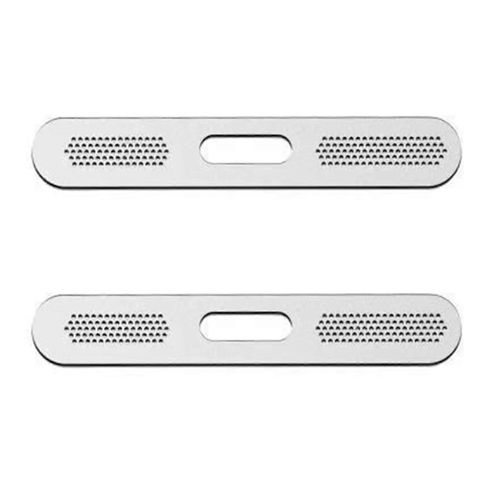 2Pcs Adhesive Cover Mesh Protector for Phone 16 15 Dust Cover Earpiece Speaker Mesh Cover Cellphone Speaker Net Sticker Silver
