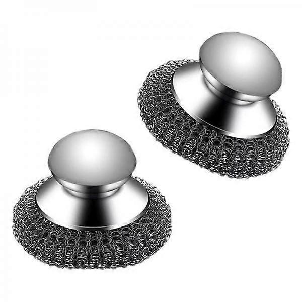 6xDish Scrub Brush Durable Household Cleaner Pot Brush for Countertop Sink Pan 2