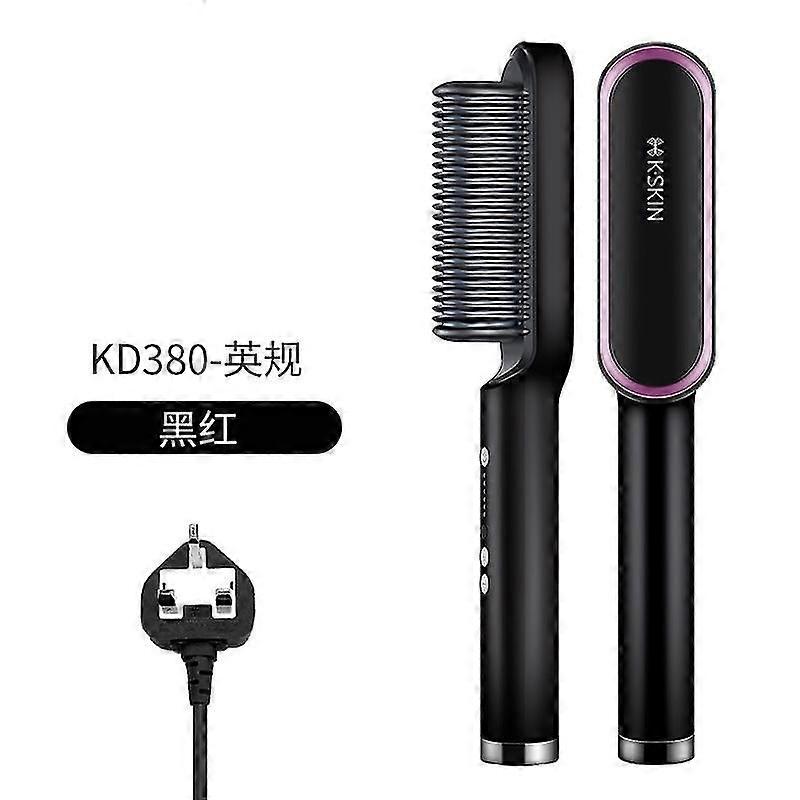 Hair Straightener Comb Matte Black