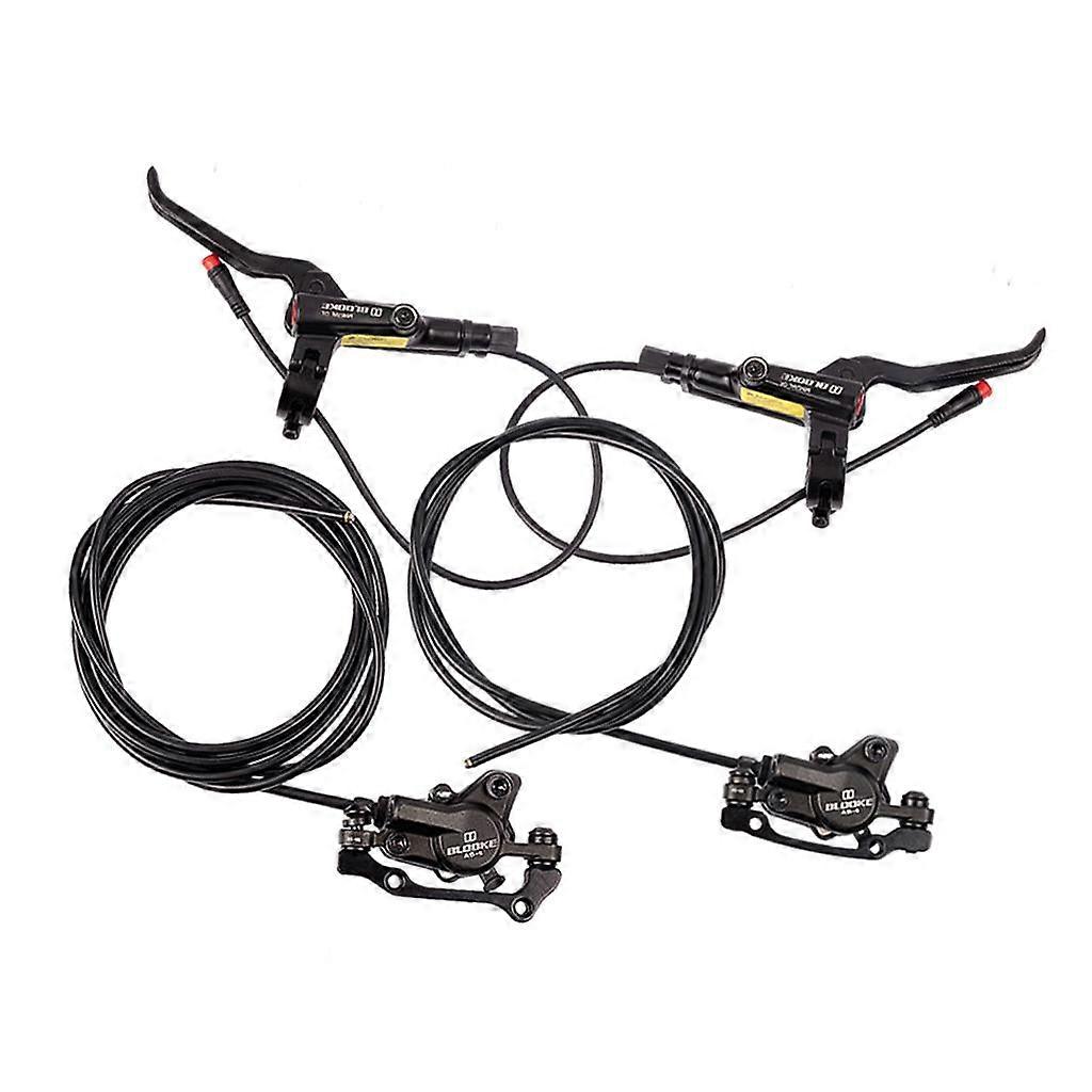 Dağ Bisikleti MTB Disk Fren Kolları için Hidrolik Disk Frenler Seti Ön Arka