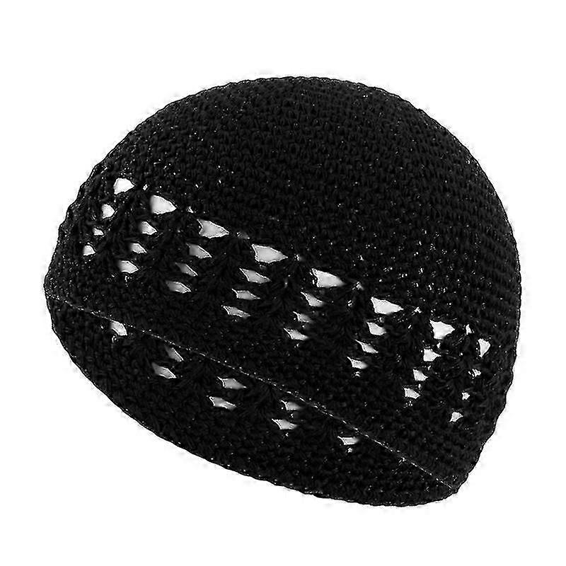Semplice Colore Handmade Crochet Cap Per Le Donne Uomo Inverno Tenere Caldo Cappelli A Maglia