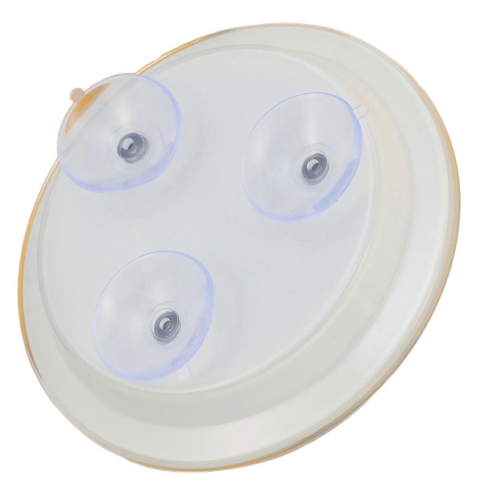 20X Magnifying Mirror with 3 Suction Cups Easy Mounting Use for Makeup Tweezing Blackhead/Blemish Removal 6 Inch White