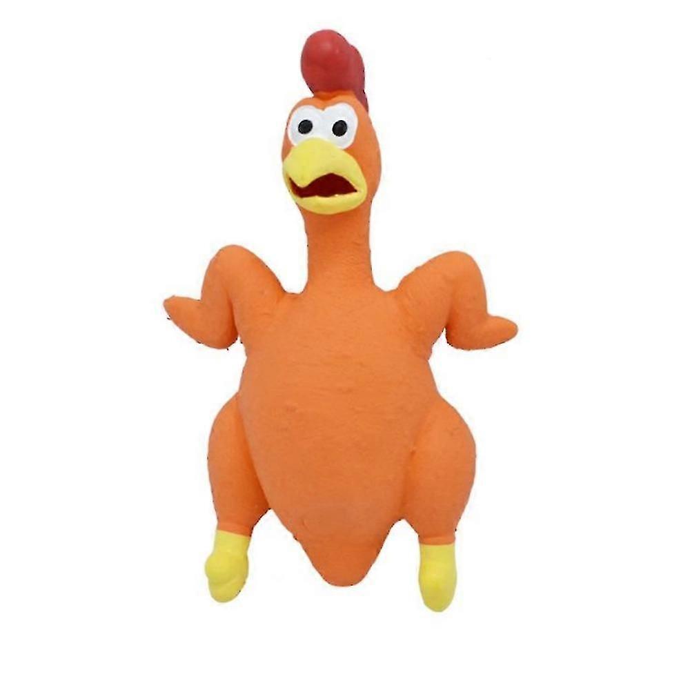 Interactive Turkey Latex Squeaky Chew Toy for Medium & Large Dogs