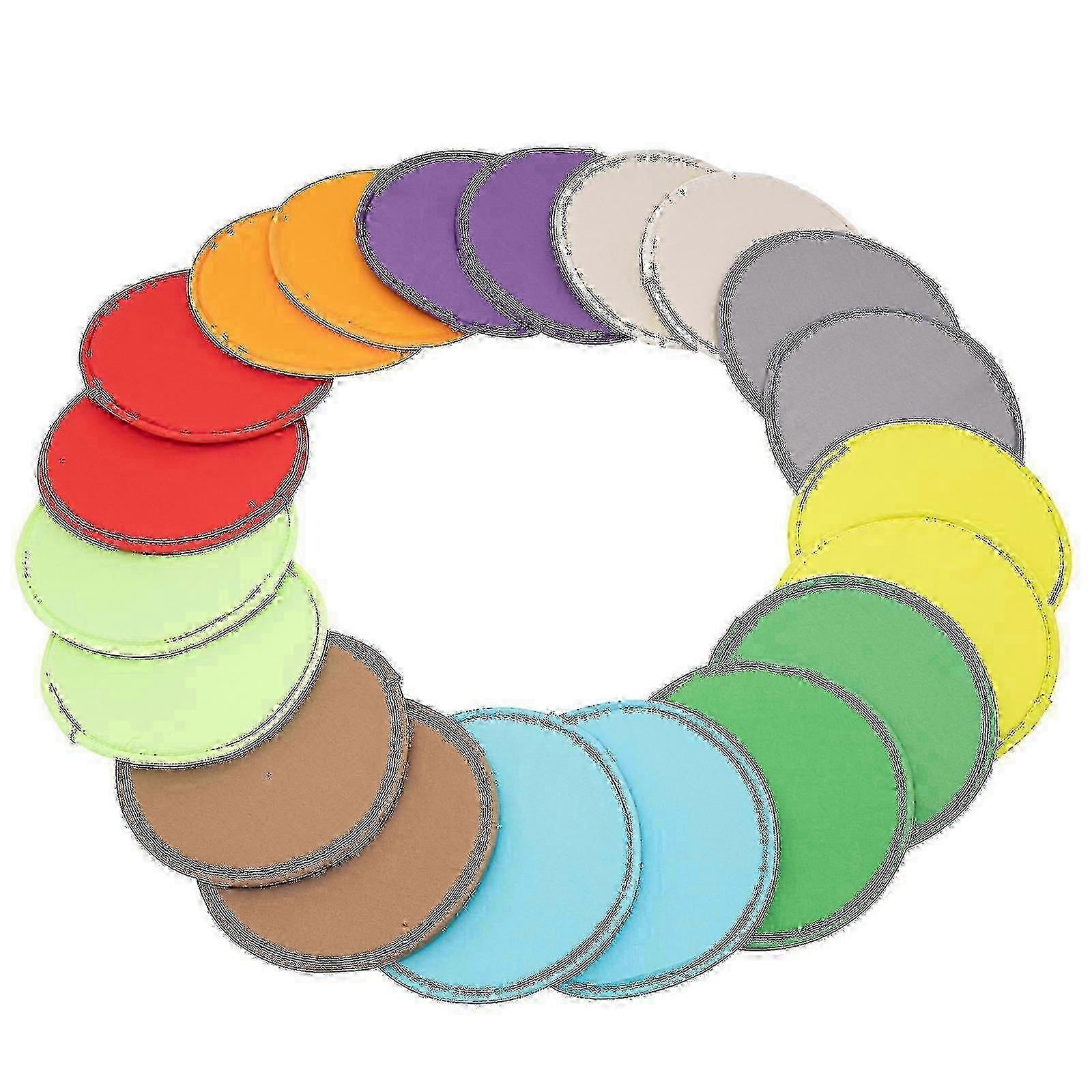 Portable Circle Chairs with 20 Round Floor Pads