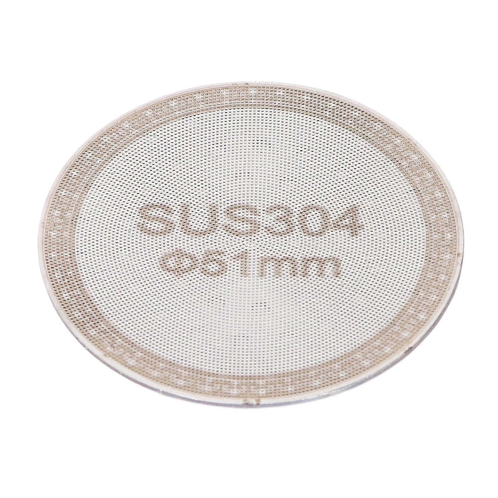 2pcs Puck Screen Reusable 1.2mm Thickness 304 Stainless Steel Double Layer Filter Screen for Portafilter Filter Basket 51mm / 2.0in 